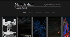 Desktop Screenshot of mattgraham3d.com